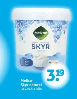 Hoogvliet Melkan Skyr naturel aanbieding