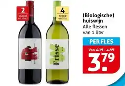 Hoogvliet Biologische huiswijn aanbieding