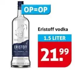 Hoogvliet Eristoff vodka aanbieding