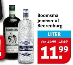 Hoogvliet Boomsma jenever of Beerenburg aanbieding