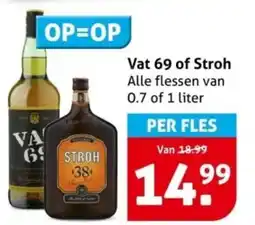Hoogvliet Vat 69 of Stroh aanbieding