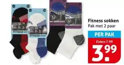 Hoogvliet Fitness sokken aanbieding