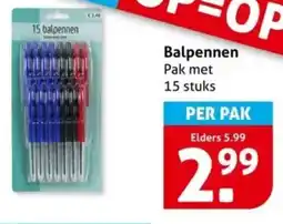 Hoogvliet Balpennen aanbieding