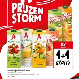 Jumbo Appelsientje of Dubbeldrank aanbieding