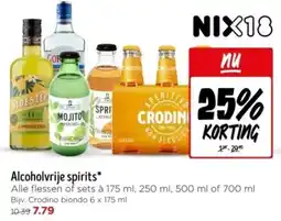 Jumbo Alcoholvrije spirits aanbieding