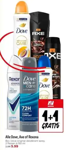 Jumbo Alle Dove, Axe of Rexona aanbieding