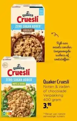 Jumbo Quaker Cruesli aanbieding