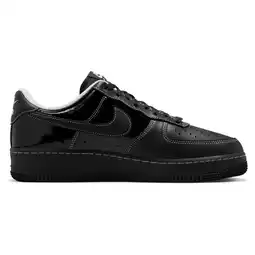 Foot Locker Nike Air Force Sneakers Heren - Zwart - Maat 43 - Leer aanbieding