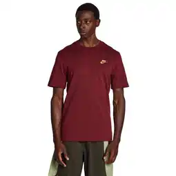 Foot Locker Nike Club T-shirts Heren - Rood - Maat S aanbieding