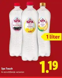 Lidl Spa Touch aanbieding