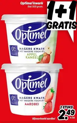 Dekamarkt Optimel kwark aanbieding