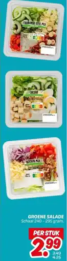 Dekamarkt GROENE SALADE aanbieding