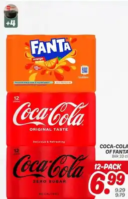 Dekamarkt COCA-COLA OF FANTA aanbieding