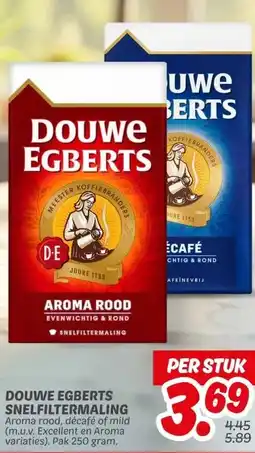 Dekamarkt DOUWE EGBERTS SNELFILTERMALING aanbieding
