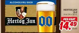 Dekamarkt HERTOG JAN 0.0 aanbieding