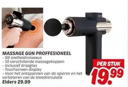 Dekamarkt MASSAGE GUN PROFFESIONEEL aanbieding