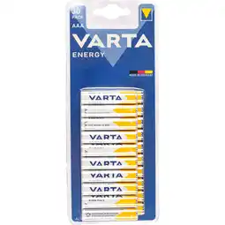 Dekamarkt Varta Energy aaa batterijen blister 30 aanbieding