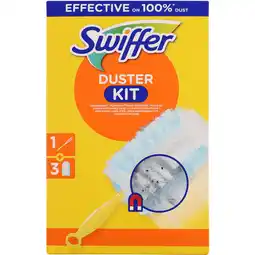 Dekamarkt Swiffer Duster startpakket houder + 3 doeken aanbieding