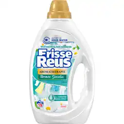 Dekamarkt Frisse Reus Vloeibaar wasmiddel lotus amandel 19 wasbeurten aanbieding