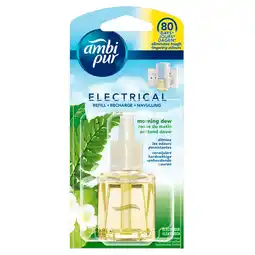 Dekamarkt Ambi Pur Electrical navulling ochtend dauw aanbieding