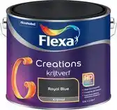 Praxis Flexa Creations Muurverf - Mat - Royal Blue - 2,5L aanbieding