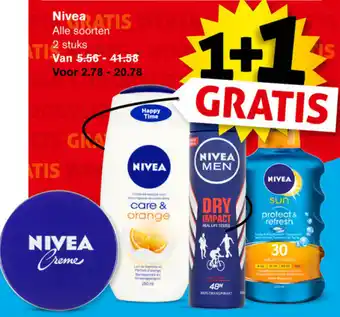 Hoogvliet Nivea aanbieding