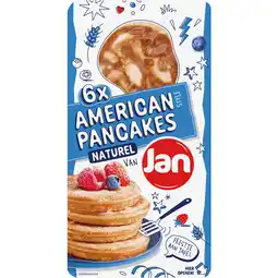 Dekamarkt Jan American pancake naturel 6 stuks aanbieding