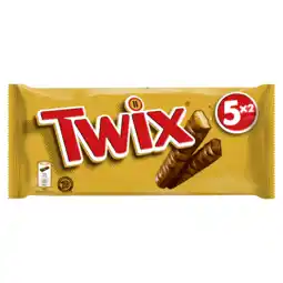 Dekamarkt Twix Reep 5 stuks aanbieding