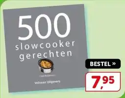 Boekenvoordeel 500 Slowcooker gerechten aanbieding