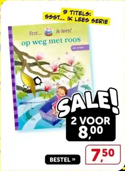 Boekenvoordeel 9 titels ssst ik lees serie aanbieding