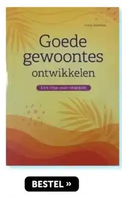 Boekenvoordeel Goede gewoontes ontwikkelen aanbieding