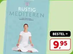 Boekenvoordeel Rustig Mediteren aanbieding