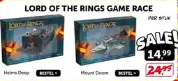 Boekenvoordeel Lord of the Rings Game Race aanbieding
