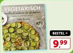 Boekenvoordeel VEGETARISCH koolhydraatarm en glutenvrij aanbieding