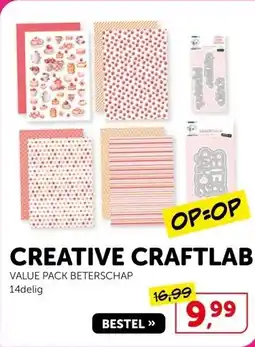 Boekenvoordeel Creative Craftlab aanbieding