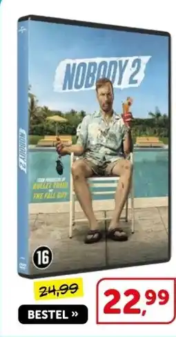 Boekenvoordeel Nobody 2 aanbieding