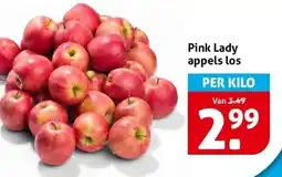 Hoogvliet Pink Lady appels los aanbieding