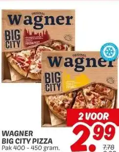 Dekamarkt WAGNER BIG CITY PIZZA aanbieding