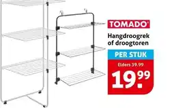 Hoogvliet TOMADO Hangdroogrek of droogtoren aanbieding