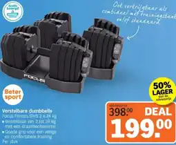 Albert Heijn Verstelbare dumbbells aanbieding