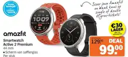 Albert Heijn Amazfit Smartwatch Active 2 Premium aanbieding