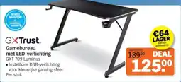 Albert Heijn GX Trust Gamebureau met LED-verlichting aanbieding