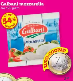 Coop Galbani mozzarella aanbieding