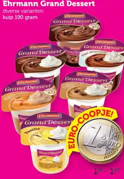 Coop Ehrmann Grand Dessert aanbieding