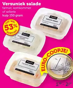 Coop Versuniek salade aanbieding