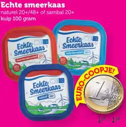 Coop Echte smeerkaas aanbieding
