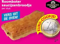 Coop Roomboter saucijzenbroodje aanbieding