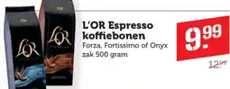 Coop L'OR Espresso koffiebonen aanbieding