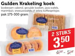 Coop Gulden Krakeling koek aanbieding