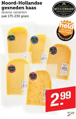Coop Noord-Hollandse gesneden kaas aanbieding